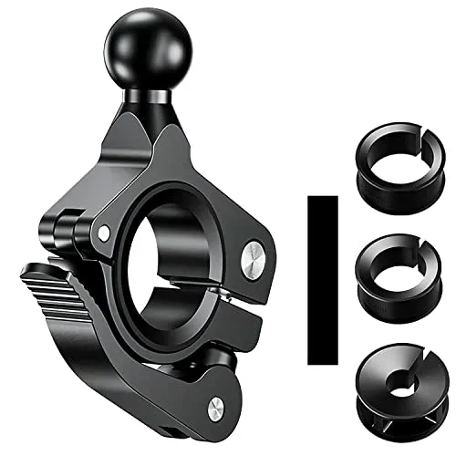 Ram Mount Halterung Kugel Arm Aluminium Ball 0,67" Zoll Adapter Mount Base für Handyhalterung Fahrrad Motorrad Lenker Wasserdicht Handy Zubehör Scooter Handyhalter Fahrradhalterung (17 mm)