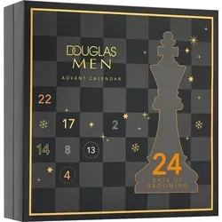 DOUGLAS Collection Beauty Adventskalender 2025 für Männer - Kosmetik & Hautpflegesets mit 24 Premium Pflege-Produkten und praktischer schwarzer Kulturtasche, ideal für die tägliche Beautyroutine und als Nikolaus-Geschenk.