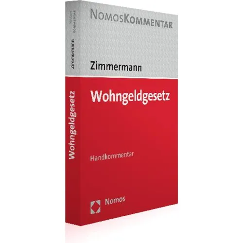 Nomos Wohngeldgesetz (Deutsch, Ludwig Zimmermann, 2014) (7611816)