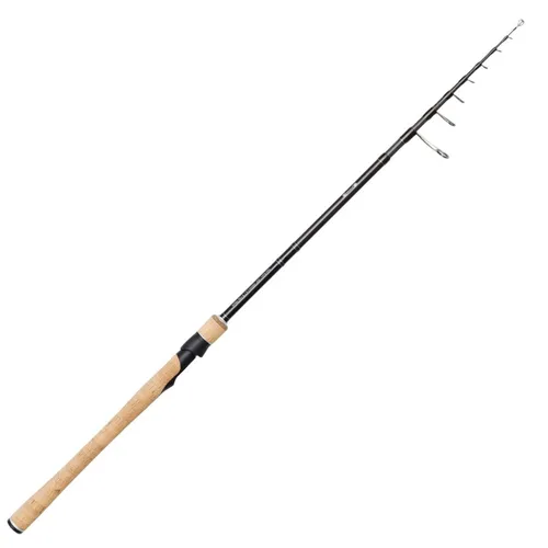 Westin W2 Tele Spin 210 cm ML 5-25 g - Teleskop Spinnrute für Raubfische - Leichte und kompakte Teleskop-Spinnrute mit einem Ködergewicht von 5-25 g, ideal für Süßwasserangeln auf Flussbarsch, Forelle und Zander.