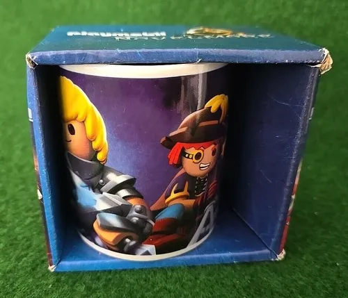 Playmobil Novelmore Tasse für Kinder - Ritter Kinderbecher aus Porzellan 230 ml