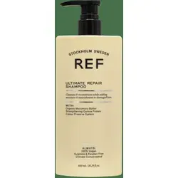 REF. Ultimate Repair Shampoo 2000 ml - Sulfatfreies Shampoo für geschädigtes Haar, stärkt und schützt mit natürlichen Pflanzenextrakten für strahlenden Glanz und Farbschutz.