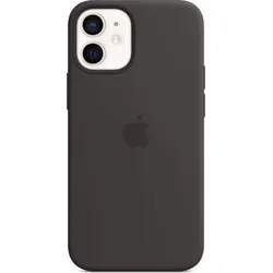 Apple iPhone 12 mini Silicone Case mit MagSafe black - Schwarz