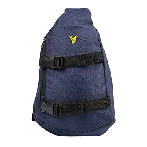 Lyle & Scott Umhängetasche für Herren und Damen - Messenger-Bags: Praktisch und stilvoll mit wasserabweisendem Material, ideal für Alltag, Sport und Festivals – mit Außentasche und elegantem Adler-Logo!