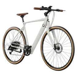 Cecotec Elektro-Stadtfahrrad City Sprint 250W - Stylisches Elektro-Stadtfahrrad mit 28-Zoll-Rädern und 70 km Reichweite; die 360 Wh Batterie sorgt für lange Fahrten, während das Hydraulikbremssystem Sicherheit und Kontrolle bietet.