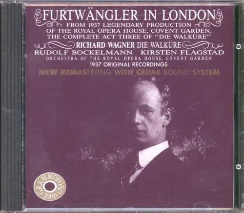 AB78512 Wilhelm Furtwängler In London CD Italien Zeder 1994 1 X CD