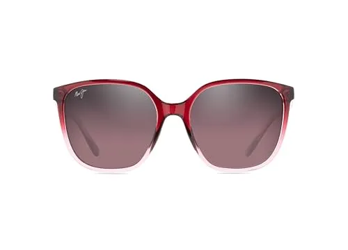Maui Jim Unisex Sunglasses, Rose Good Fun Raspberry f, 57/19/145