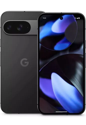 Google Pixel 9 5G 128GB Obsidian Smartphone - Schwarz, beeindruckende KI-Fotobearbeitung und 120 Hz Actua-Display für kreative Entfaltung