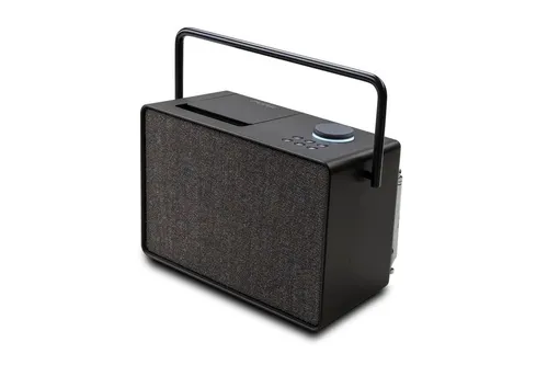 Pure Evoke Play - Vielseitiges Musiksystem für drinnen und draußen, DAB+ UKW Radio, Internetradio, Bluetooth und Spotify Connect mit 40W Stereoklang