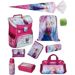 Disney Die Eiskönigin Schulranzen Set für Mädchen - Scooli Campus Fit inkl. Sporttasche & Schultüte - Schulranzen Set für kleine Frozen-Fans mit ergonomischem Design, Fidlock Magnetschloss und viel Stauraum für Schulutensilien. Perfekt für den Schulstart!