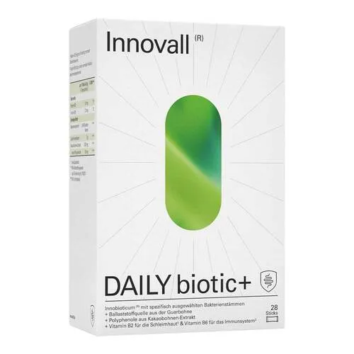INNOVALL DAILY biotic+ Pulver 126 g - Praktisches Pulver für die tägliche Unterstützung des Wohlbefindens, ideal für eine ausgewogene Ernährung. Jetzt günstig bei Fliegende-Pillen.de bestellen!