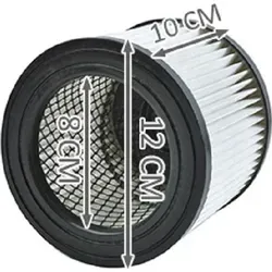 Hepa Filter für Aschesauger - waschbar & wiederverwendbar - Staubsaugerfilter für Kaminer Aschesauger 9242, ideal für Allergiker. Der waschbare HEPA-Filter verbessert die Luftqualität und schützt den Motor vor Schäden.