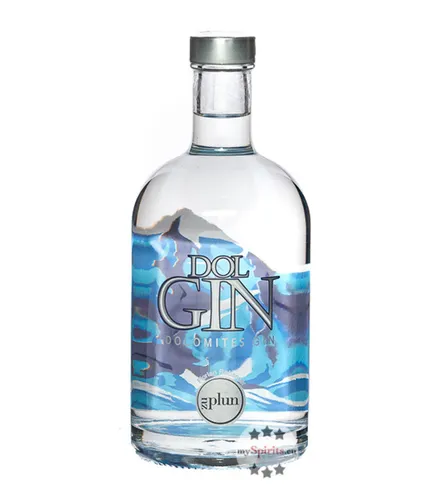 Zu Plun Dol Gin - Exquisiter Gin aus 24 Kräutern der Dolomiten, verfeinert mit Gardasee-Zitronen und fruchtigem Holunder – perfekt für erfrischende Gin & Tonic!