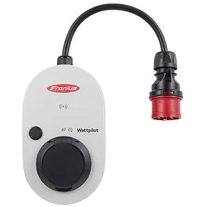 Fronius Wallbox Wattpilot Go 22J 2.0 - 22 kW, 32A, Typ 2, RFID-fähig, schnelle Installation mit CEE32 Stecker und PV-Überschussladung