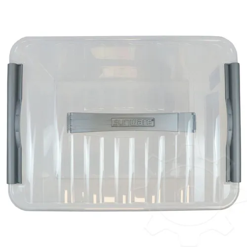 sunware Q-line Aufbewahrungsbox 22,0 l transparent 40,0 x 30,0 x 26,0 cm