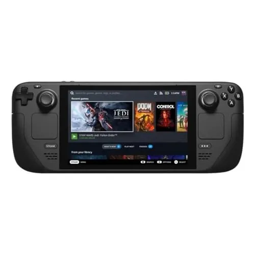 Valve Steam Deck OLED 512GB - Tragbare Gaming-Konsole - Konsolen mit brillantem OLED-Display, 512GB Speicher für unzählige Spiele und unterwegs spielen.