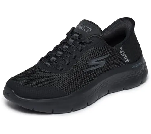 Skechers Damen Sneakers - Hands Free Slip-Ins, 37 EU - Damen-Sneaker mit exklusivem Fersenkissen für sicheren Halt und leichter, reaktionsfreudiger ULTRA GO-Dämpfung für optimalen Komfort.