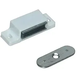 Magnetschnäpper weiß Kunststoff 4 kg