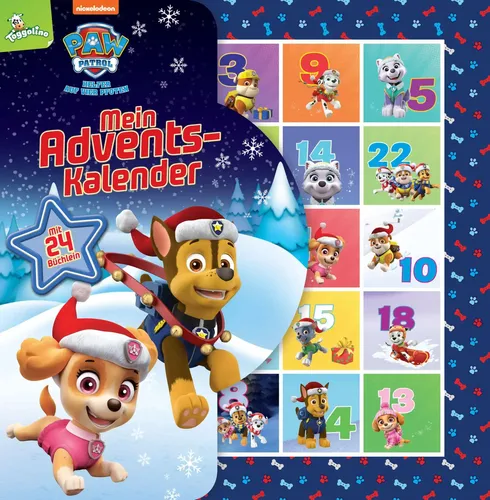 PAW Patrol Mein Adventskalender | Buch | Deutsch (2022) | PAW Patrol | 8 S.