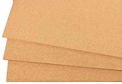 Kork Dämmplatten aus Presskork 900x600 mm - die ökologische und natürliche Art der Isolation (20 mm)