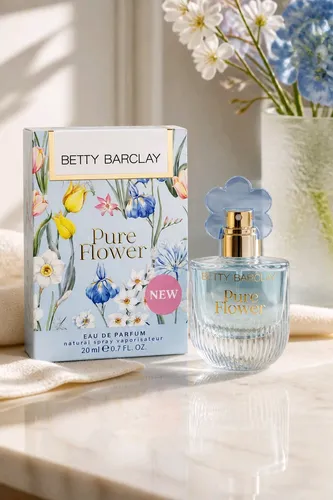 Betty Barclay Pure Flower Eau de Parfum 20 ml - Eau de Parfum für Damen, feminine Duftkomposition mit floralen Noten, die Eleganz und Stärke ausstrahlt – ideal für besondere Anlässe.