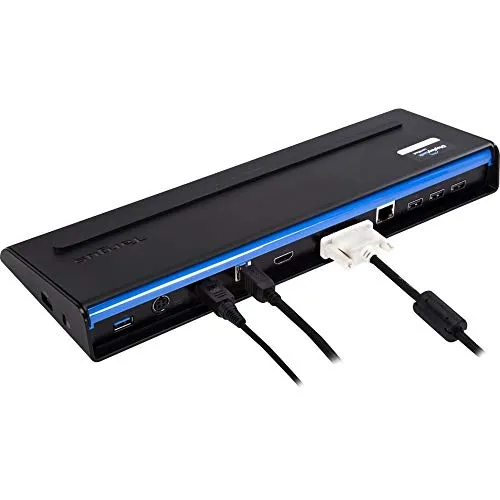 Targus ACP71EUZA USB 3.0 SuperSpeed™ Dual Video Docking Station mit Ladegerät