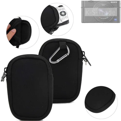Kamera Tasche für Sony RX100 Vll Neopren Schutz Hüllen Travel bag schwarz Slim