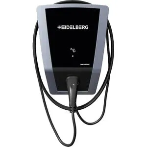 Amperfied Heidelberg Wallbox Connect Home 7,5m - Wallbox für Elektrofahrzeuge mit 11 kW Leistung, 7,5 m Kabel und RFID-Autorisierung, ideal für die Wandmontage und sicher durch integrierten Fehlerstromschutz.