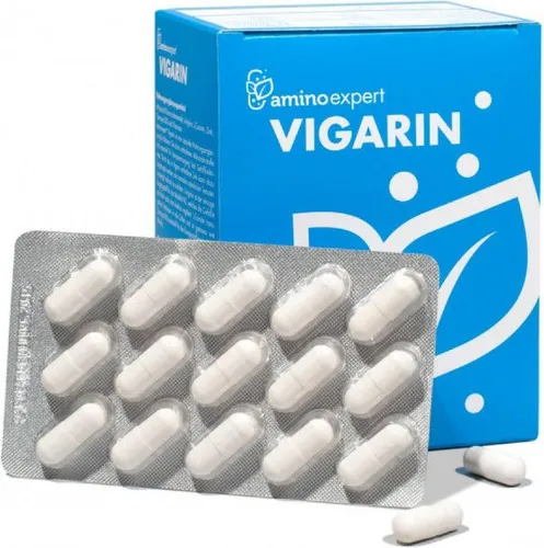 Vigarin® - Nahrungsergänzung für Männer - Spezielle Mikronährstoffe wie L-Arginin und Zink unterstützen die Energieversorgung und das Wohlbefinden. Ideal für Männer, die ihre Vitalität steigern möchten.