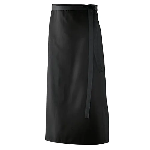 Vorbinder, Schürze 60x90 cm in Schwarz LxB aus 65% Baumwolle, 35% Polyester