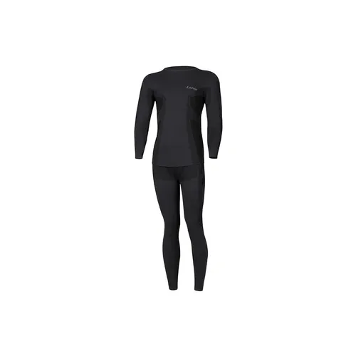 Lenz Merino Funktionswäsche Set, schwarz, Größe L XL für Männer - Hochwertiges Set aus Merinowolle und technischen Fasern für optimalen Tragekomfort. Ideal für aktive Männer, die Wert auf Funktionalität legen. Perfekt für sportliche Einsätze.