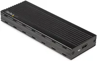 StarTech.com M.2 NVMe Enclosure - USB 3.1 Gen 2 Type-C - Externe Festplatten, tragbares M.2 PCIe Aluminiumgehäuse mit bis zu 1GB/s Lese- und Schreibgeschwindigkeit, kompatibel mit Mac & PC.
