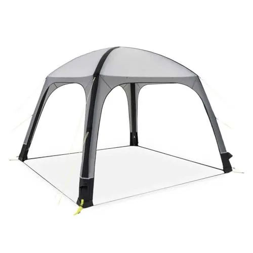 KAMPA Pavillon AIR Shelter 300 - Pavillon mit einfacher Handhabung, schnell aufzubauen dank Handpumpe und bietet Schutz mit vier Seitenwänden.