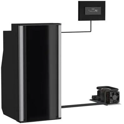 Dometic RC 10.4M90 Kompressor-Kühlschrank - 12V Kühlschrank mit 90L Volumen, ideal für Camping und mobile Anwendungen, bietet effiziente Kühlung und zuverlässige Leistung.