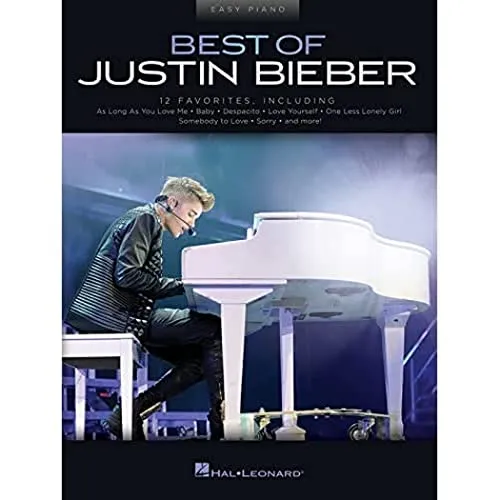 Best Of Justin Bieber -For Easy Piano- (Book): Songbook für Klavier