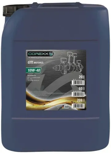 MOTOROEL 10W-40 20 L COREXX GTE