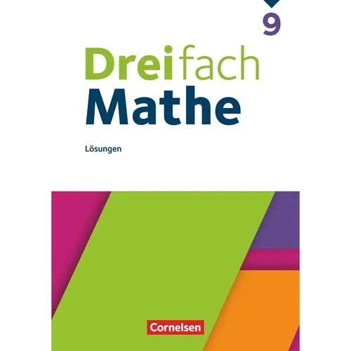 Cornelsen Dreifach Mathe - Ausgabe 2021 - 9. Schu (Deutsch, 2025) (55799669)