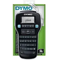 DYMO LabelManager 160 - Tragbares Etikettiergerät mit QWERTZ-Tastatur, einfache Textbearbeitung und 36% weniger Schritte zur Etikettenerstellung