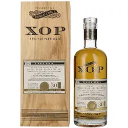 Douglas Laing XOP Cambus 30 Years Old Single Cask Grain 1991 - 59,5% Vol. in edler Holzkiste - Exklusiver Single Cask Grain Whisky aus der geschlossenen Cambus Distillery, 30 Jahre gereift, in Fassstärke, ideal als Sammlerstück oder Geschenk.