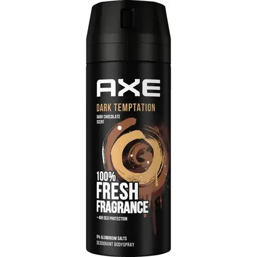 Axe Bodyspray Dark Temptation 150 ml - 6er Pack - Deos für Männer, mit verführerischem Duft und praktischer Großpackung für langanhaltende Frische und Selbstbewusstsein.