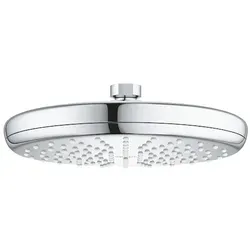 GROHE Duschkopf Tempesta 210, chrom – Regenduschkopf 21 cm - Handbrausen – Runder Regenduschkopf mit GROHE Long-Life Oberfläche für einen sanften Wasserstrahl und einfache Reinigung durch SpeedClean Antikalk-System.