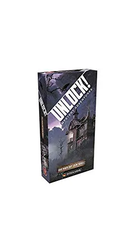 Asmodee, Unlock! – Haus auf dem Hügel, Familienspiel, Rätselspiel, 1-6 Spieler, Ab 10+ Jahren, 60+ Minuten, Deutsch