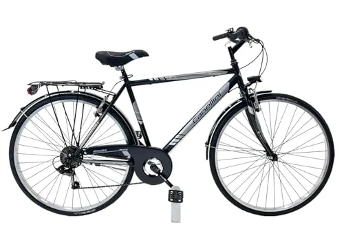 Canellini Moving Herren-Fahrrad, Stahl, 28 Zoll Schwarz