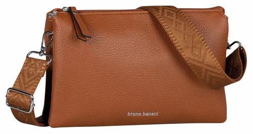 Bruno Banani Clutch Amalfi, Handtasche Damen Tasche Schultertasche, cognac