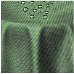 DecoHomeTextil Heimtextilmanufaktur Tischdecke Leinen Optik Tischdecke Tischtuch Abwaschbar Wasserabweisend grün Oval 135 x 180 cm