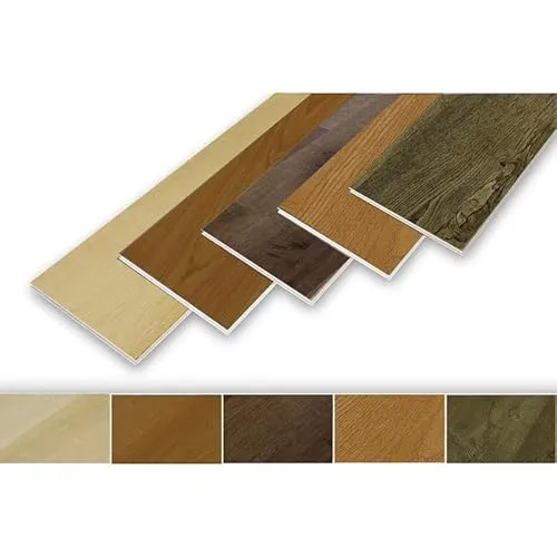 Klick Hart Vinylboden SPC, Fliesendekor, Wasserfest, Fischgrät Optik, 6mm + 1mm Isolierung für Bodenheizung (Dunkle Eiche, 1 m²)