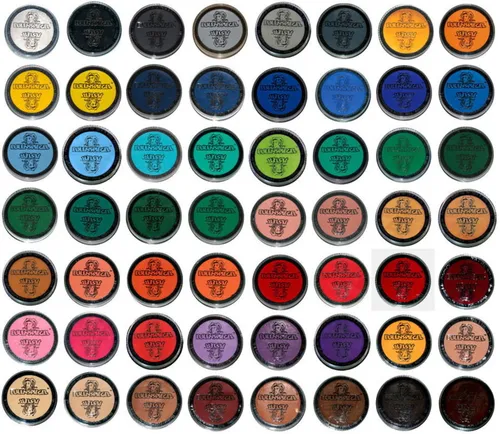 Eulenspiegel Profi Aqua Schminke Einzelfarben, 3,5 ml, 20 ml, 35 ml, 70 ml Dosen