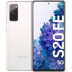 Samsung G781B Galaxy S20 FE 5G - Cloud White, 128 GB - Handys ohne Vertrag mit 6.5" FHD Infinity-O Display und Profi-Dreifachkamera für beeindruckende Fotos und Videos, ideal für Social Media und Gaming.