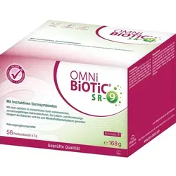 Omni-Biotic Sr-9 168 G - Nahrungsergänzungsmittel mit 9 probiotischen Bakterienstämmen zur Unterstützung der Darmgesundheit. Ideal für eine gesunde Verdauung und für Milchallergiker geeignet.