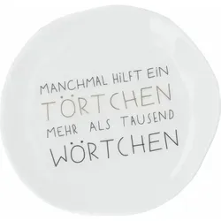 räder Mix & Match Kleiner Teller Törtchen Porzellan Weiß